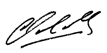 Signature of Arthur Valabh, Chairman
