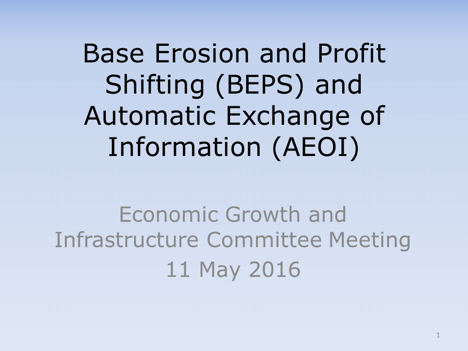 Title page for slides